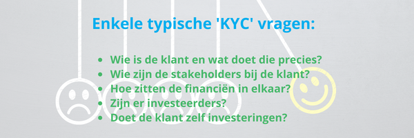 header KYC vragen
