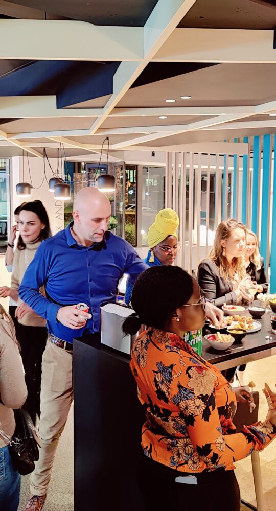 iCredit team op een afterwork