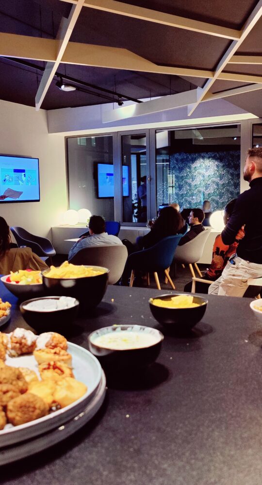 iCredit team op een afterwork