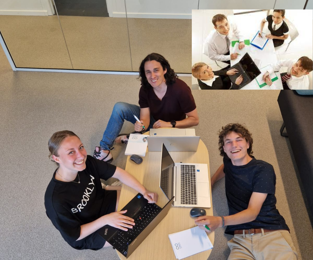 Foto marketing stagiaires en marketin officer
